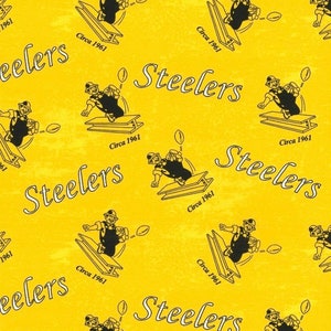 Surgical Scrub Hat, Mask, or Set. Pittsburgh Steelers football