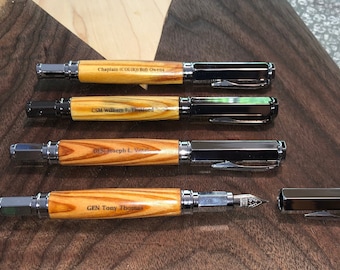 USS Intrepid Reclaimed Deck Wood Pen