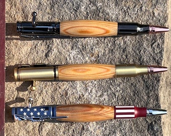 Fort Bragg WWII Barracks Wood Bolt Action Pen.