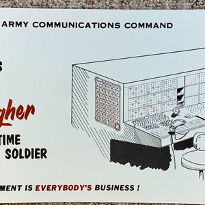 Vintage 1975 Reenlistment Poster