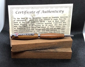 USS California BB-44 Pen