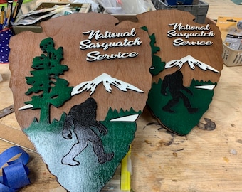 Sasquatch/ Bigfoot Sign