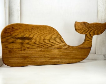 Whale Charcuterie Board Oak