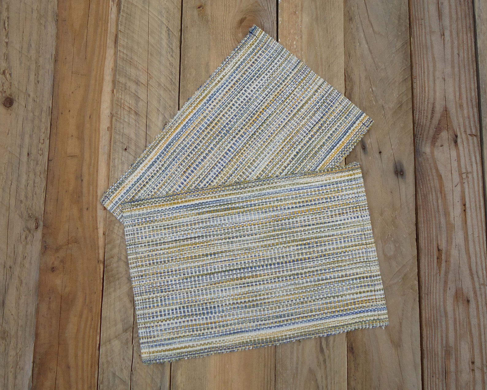 Handwoven Cotton Table mats Placemats Handloomed Plain Weave Etsy
