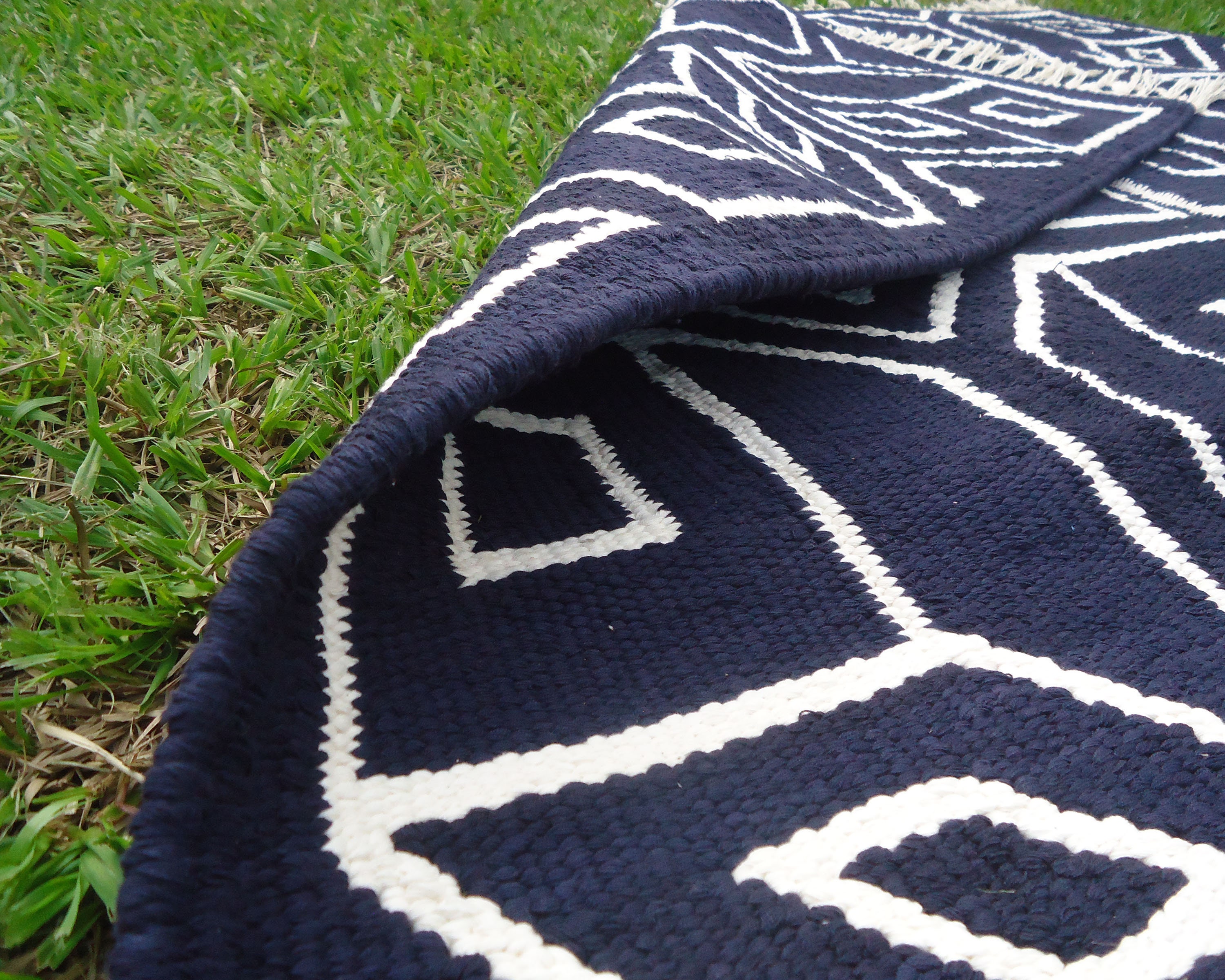 African Mudcloth Area Rug Mudcloth Cotton Rug Handwoven Cotton Etsy
