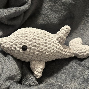 Large Dolphin Crocheted Stuffie