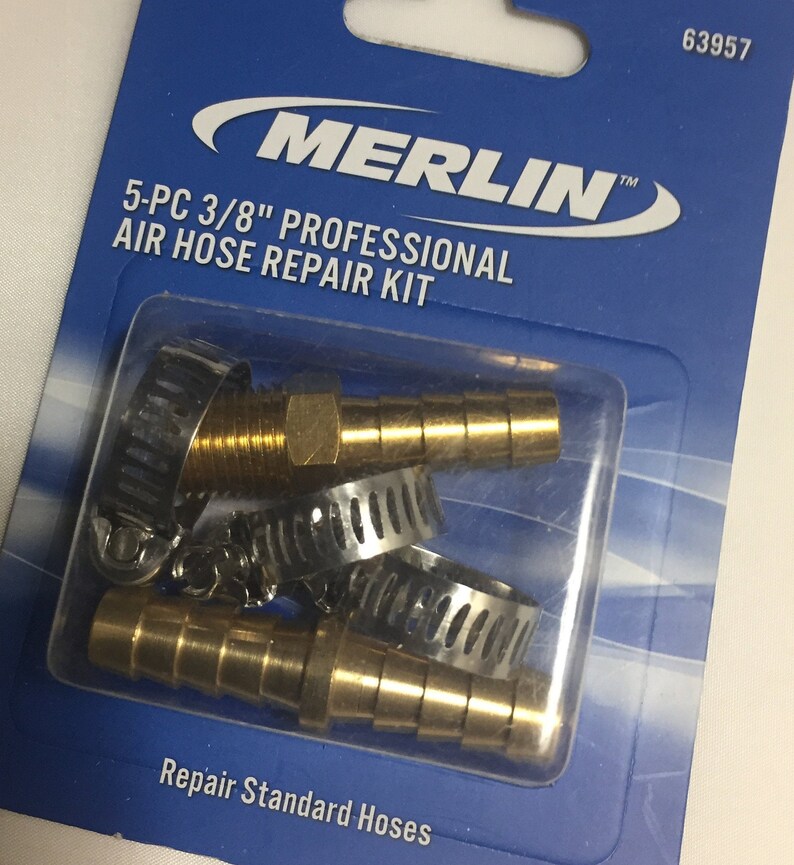 3/8'' Air Hose Repair Kit 5 Pc Etsy
