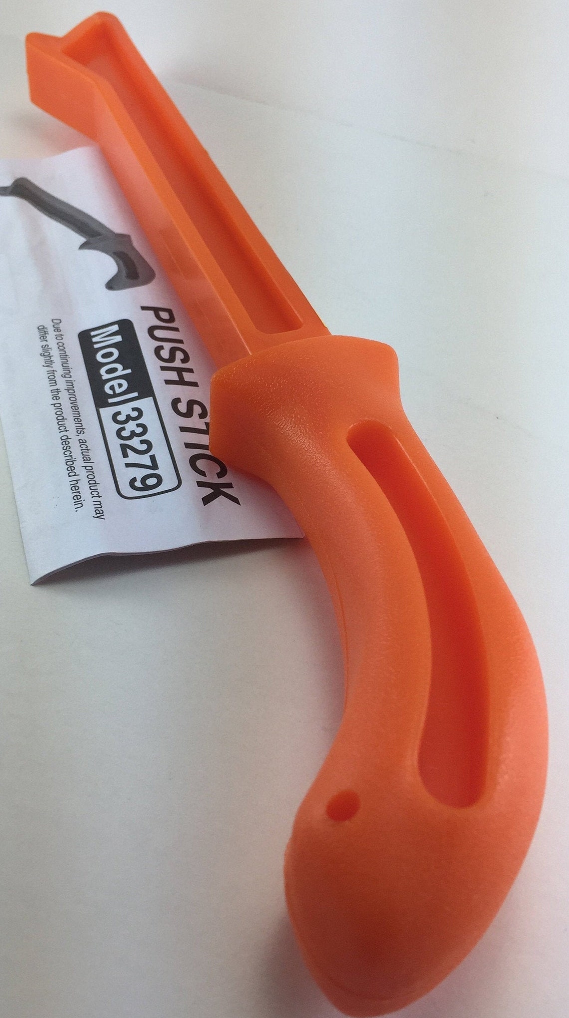 Plastic Push Stick /keeps Fingers Safely Away From Table Saw Etsy