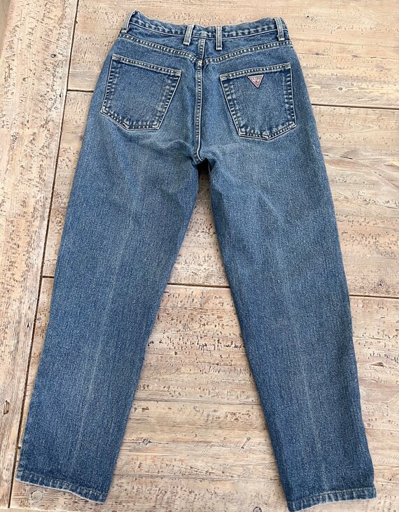 Vintage- ICONIC 1980s GUESS denim jeans, high wai… - image 4