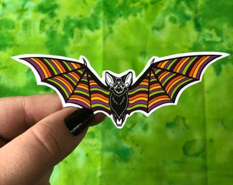 Bat Sticker, Goth Stickers, Halloween Stickers, Witchy Stickers