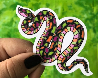 Snake Sticker, Goth Stickers, Witchy Stickers, Halloween Stickers