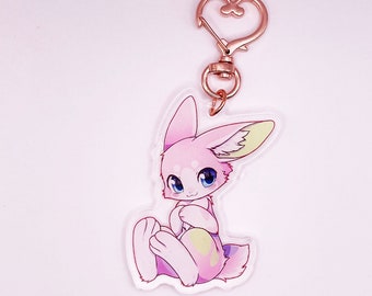 Razu acrylic keychain
