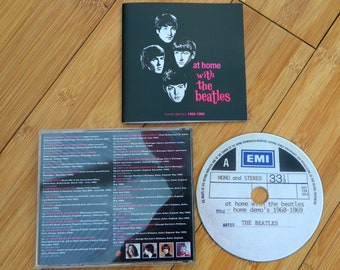 The Beatles '1960 - 1969 At Home With The Beatles' Home Demo Recordings Acetate Album CD MINT - 29 Tracks