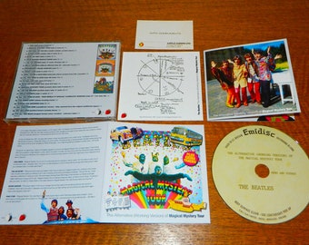 The Beatles 1967 'The Alternative Version Of Magical Mystery Tour' Acetate Demo Album CD MINT + Loaded with extra inserts