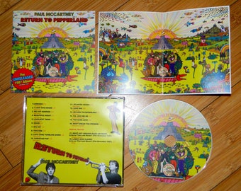 The Beatles - Paul McCartney 1987 'Return To Pepperland (The UNRELEASED 1987 Album)' CD Album MINT Condition with Poster