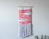 Weaving, Woven Wall Hanging, Rainbow Weaving
