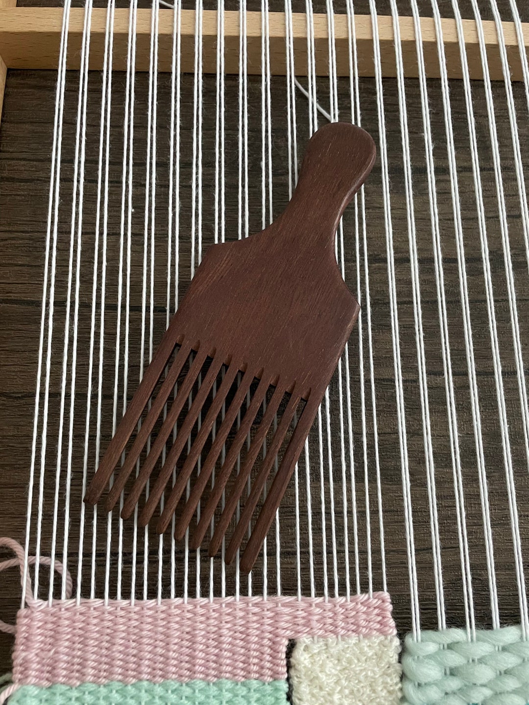 Weaving Comb, Weaving Tool, Weaving Beater, Wood Weaving Comb, Weaving