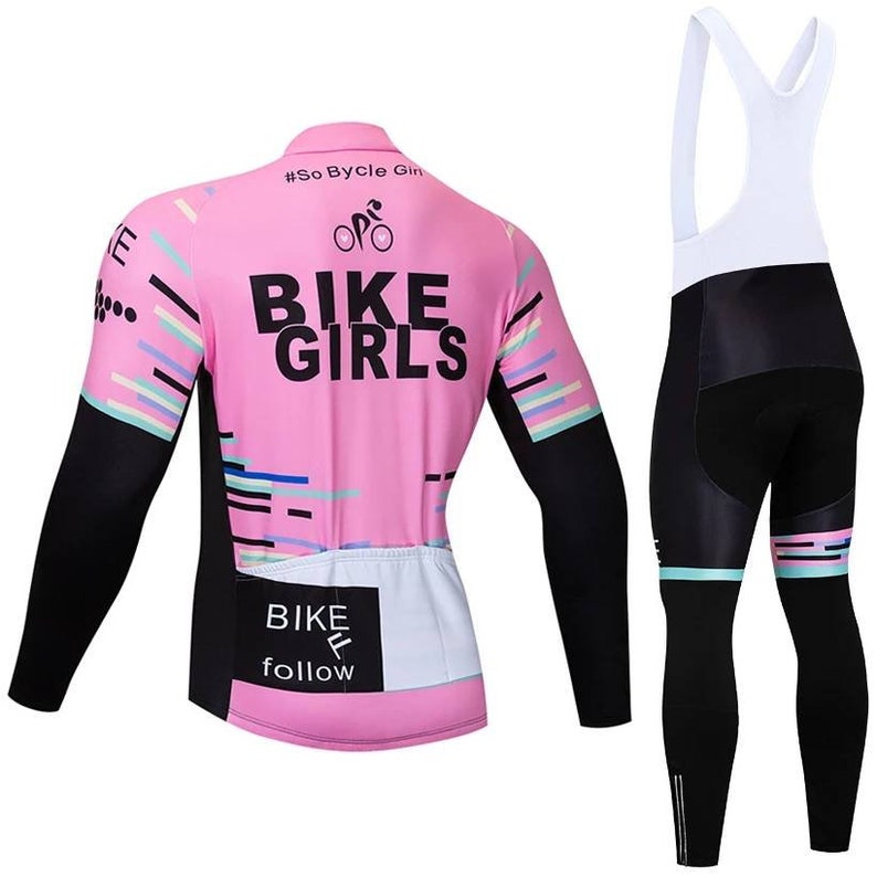 Women/'s Winter Thermal Cycling Jersey Set