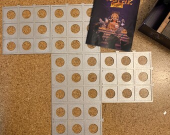 Tablero de juego Karak y Carcasona