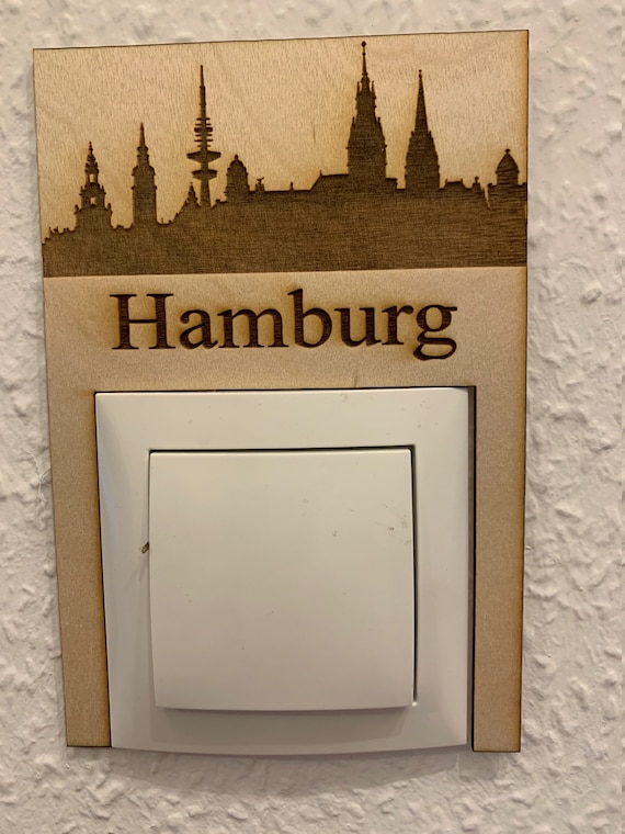 Steckdose / Schalter Dekoration Hamburg passend für Schalter