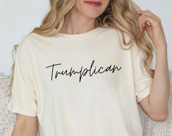 Koszulka Trumplican Comfort Colors – unisexowa koszulka Trump 2024