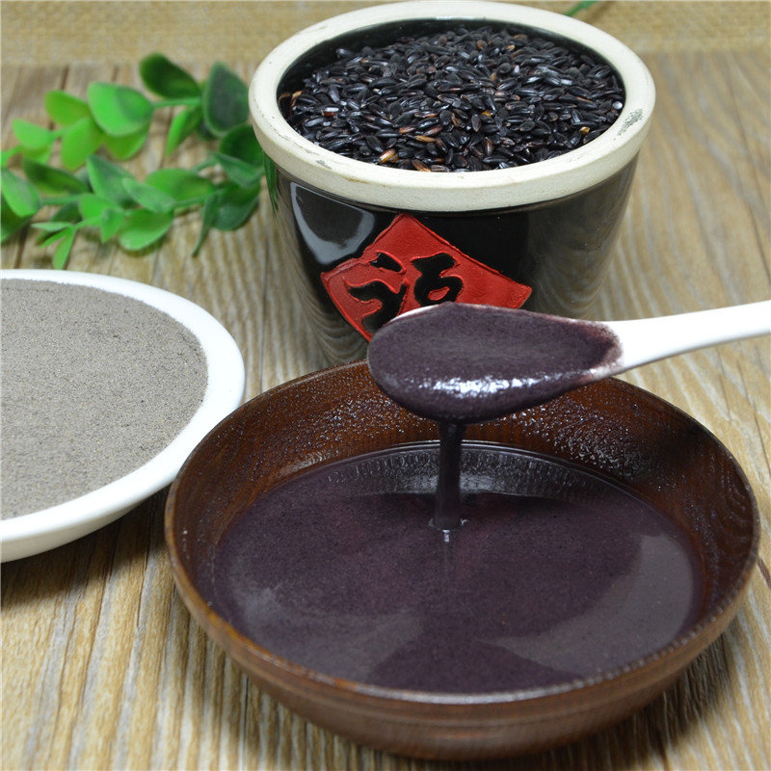 500g Natural 100 Pure Roasted Black Rice Powder Superfood Etsy