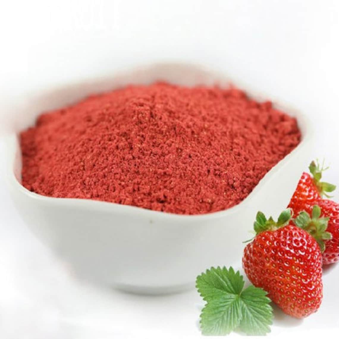 250g 100 Freeze Dried Strawberry Powder 1 mm size grade Etsy
