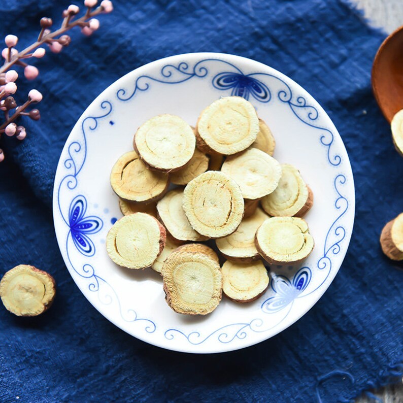 250g 8.8oz Licorice Root Slice / Sweet Root Dried Bulk Etsy
