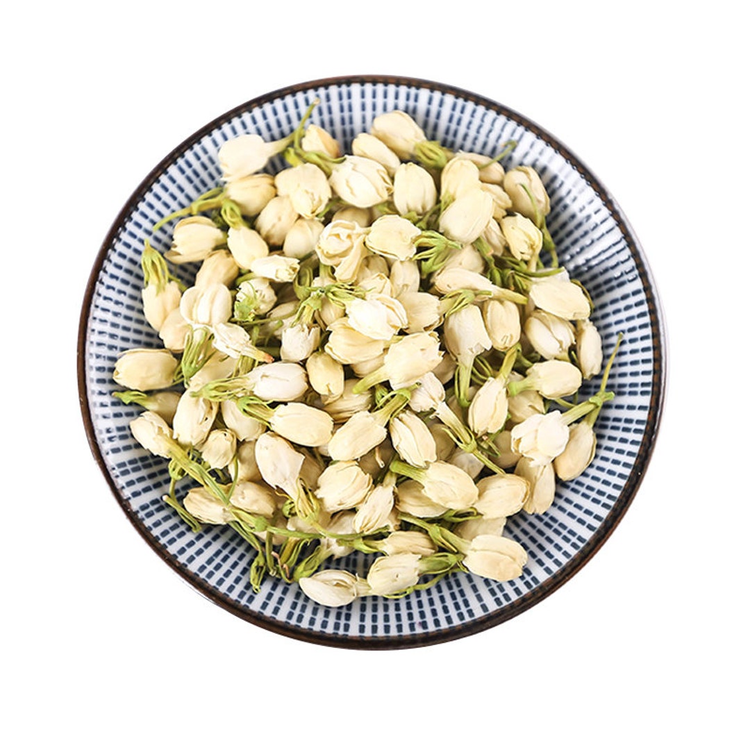 250g 8.8 OZ Jasmine Flower Tea Floral Premium Loose Tea Etsy