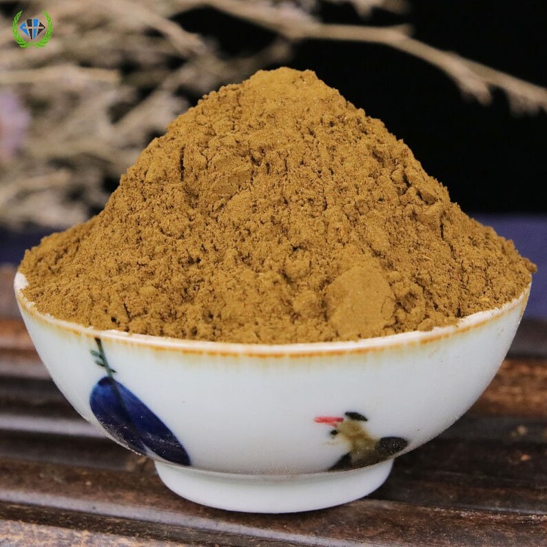 100g Coptis Chinensis Powder, Rhizoma Coptidis Powder Huang Lian Powder image 1