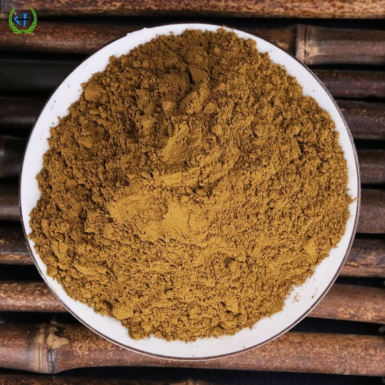 100g Coptis Chinensis Powder, Rhizoma Coptidis Powder Huang Lian Powder image 2