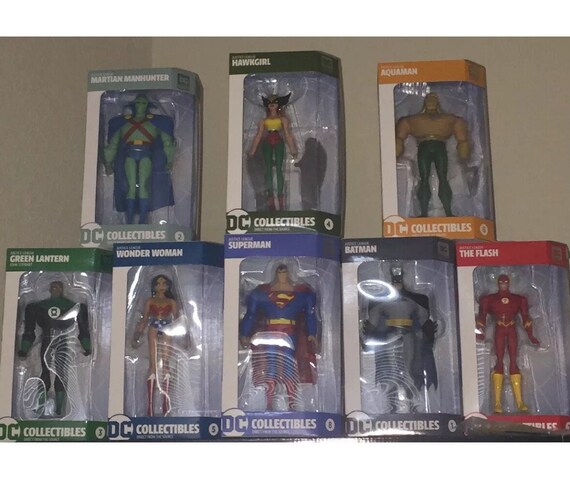 justice league animated dc collectibles