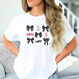 Mortician Bows T Shirt, Mortician Gift, Embalmer Tee, Funeral Director, Undertaker, Last Responder, Bow Shirt, Coquette