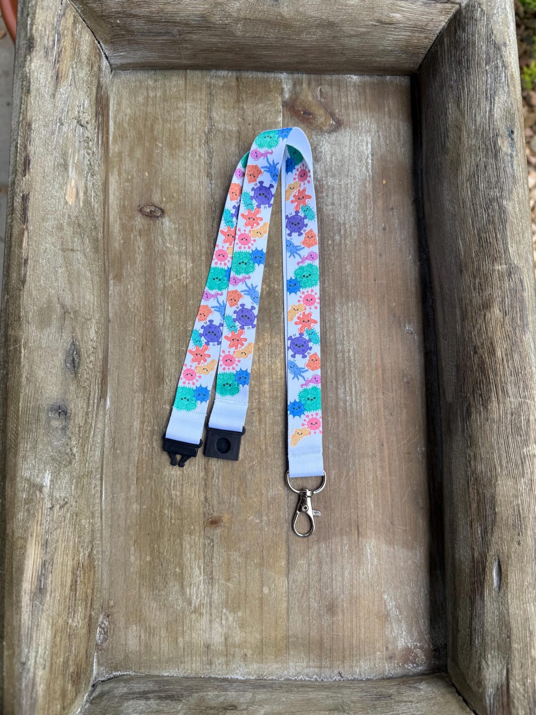 Lab Tech Landyard Microbes Lanyard, Microbiology Lanyard, Lab Tech, Science Teacher, Lab ...