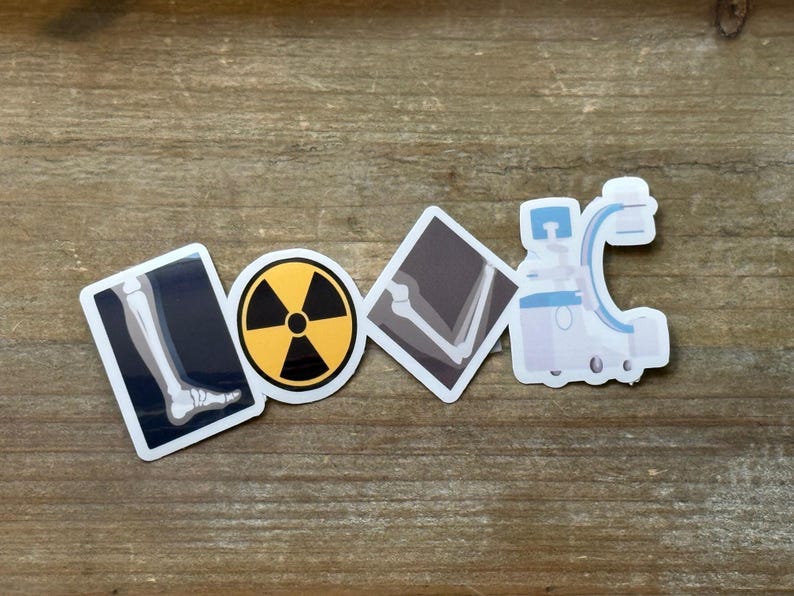Love X Ray Sticker, X Ray, Rad Tech Gift, Radiology, Radiologic ...