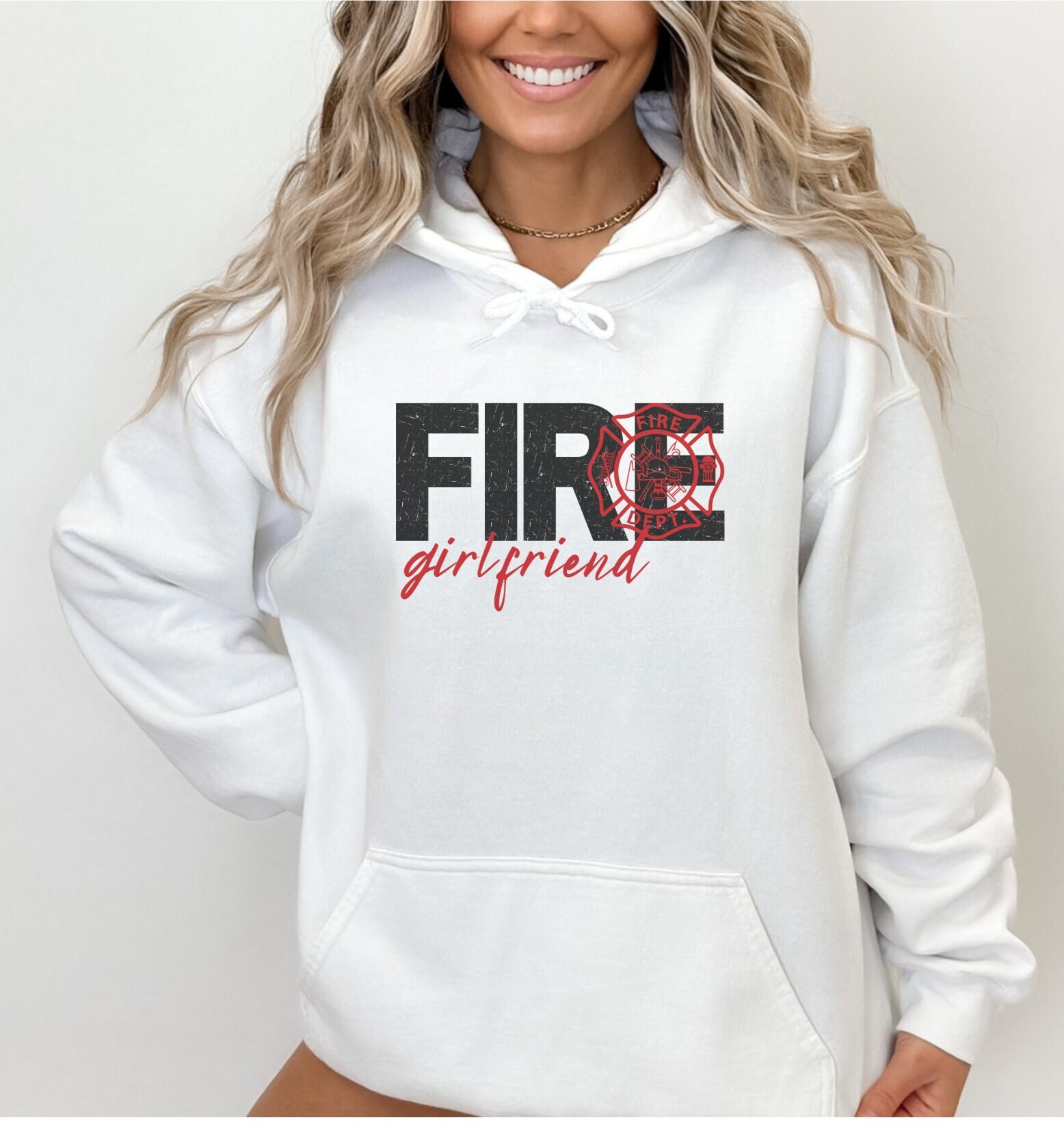 Fire Hoodie Etsy
