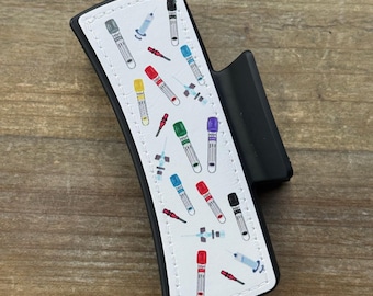 Phlebotomist Hair Clip, Lab Gift, IV, Lab Tech, Lab Tech Gift, Phlebotomist Technician