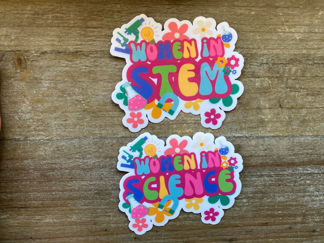 Women in Science, Women in Stem Sticker, Steminist, Science Teacher ...