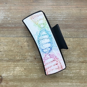 Science DNA Hair Clip, Microbiology Claw Clip, DNA, Lab Tech, Science Teacher, Biology, Science Gift, Lab Gift, Lab Clip, Biology Teacher