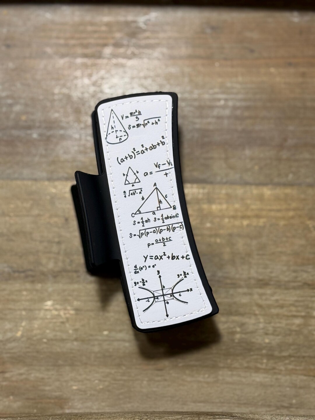 Math Hair Clip, Mathematics Claw Clip, Math Teacher, Gift, Symbols ...