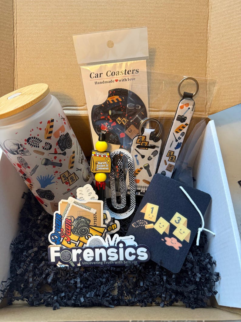 Forensic Science Gift Bundle, Crime Scene Gift Bundle, Forensics ...
