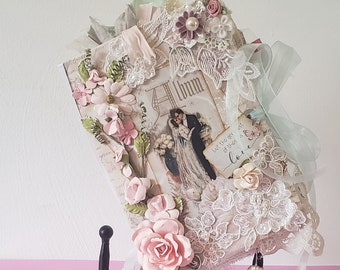 Custom Faith Inspired Wedding Junk Journal