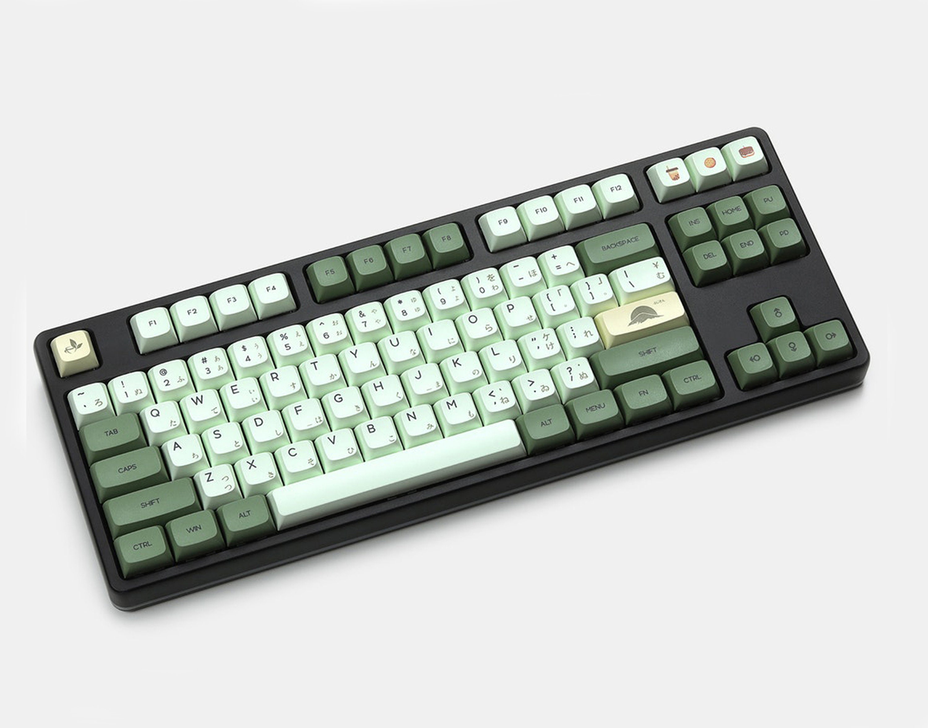 Matcha Theme PBT Keycap Set for Mechanical Keyboard XDA Etsy