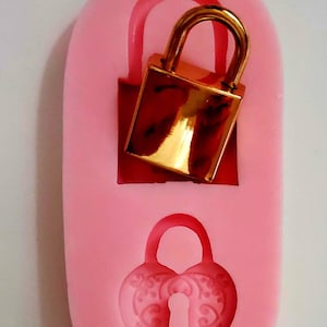 3D Schloss und Herzform bilden flexible Silikonform, Fondant, Blütenpaste, Wachs, Harzschmuck, Eis