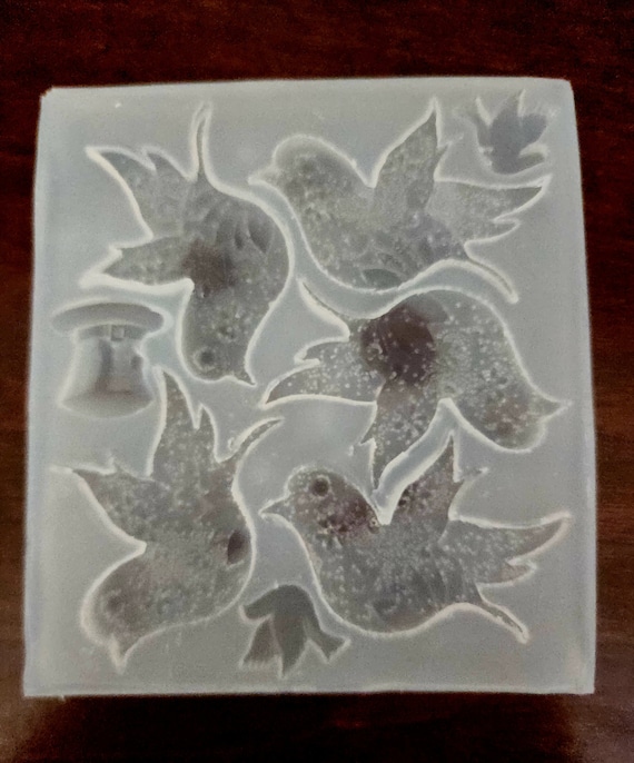 Stampo In Silicone Per Torta A Forma Di Uccellino - 6,4 Cm Per Fondente, Zucchero, Cioccolato E Argilla - 2