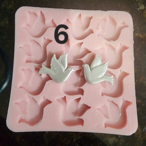 Dove Silicone Mold for Cake Decorating, Soap, Resin, Fondant, Clay – Bird Mold for Crafts & GiftsAdd