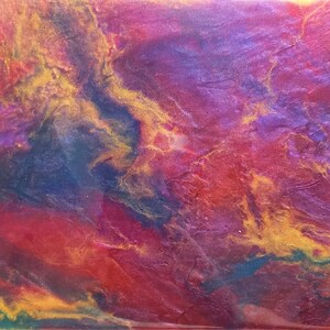 Resin Art - &quot; Classic Jewel Tones&quot;