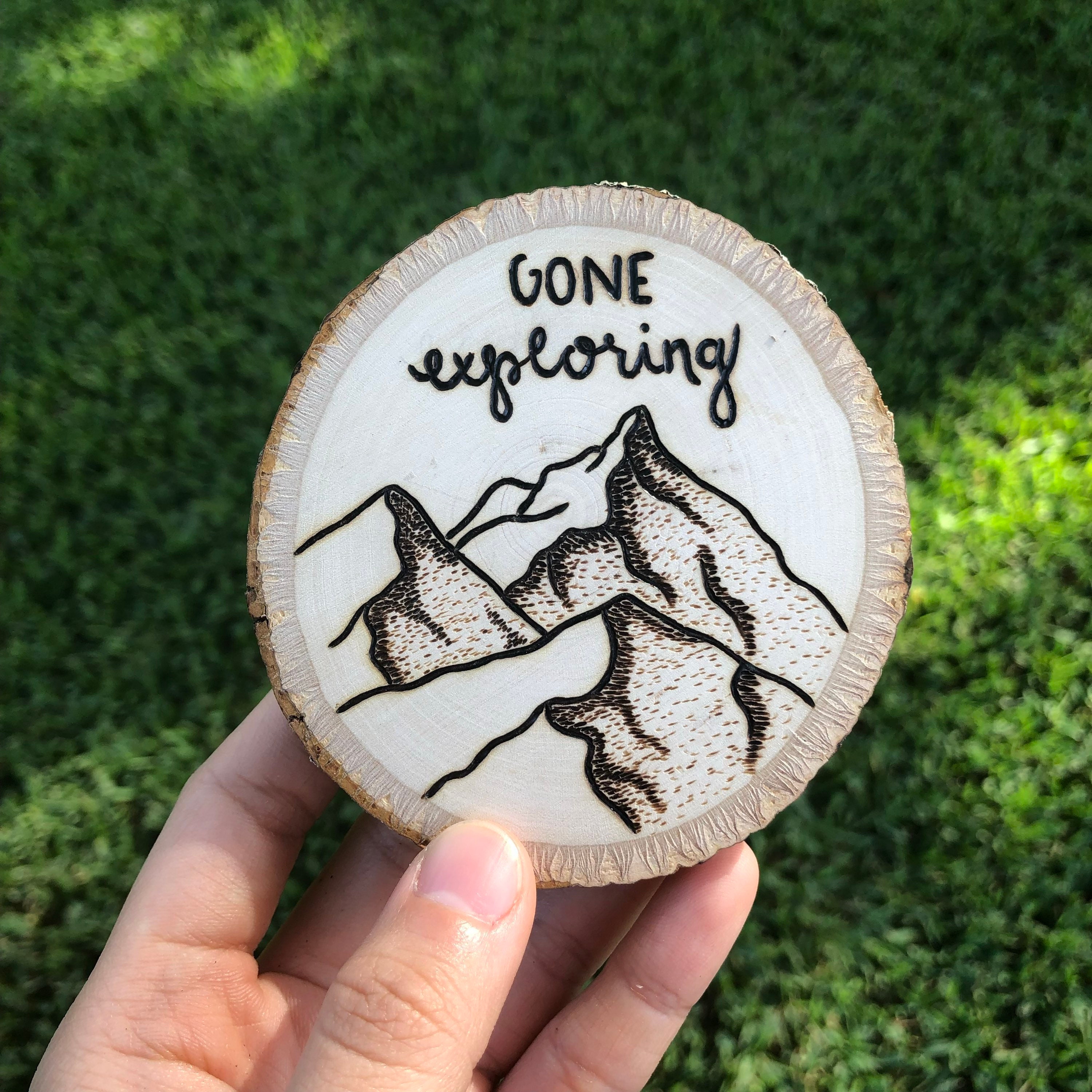 Wood Burning Coasters With Torch Paste And Cricut Easy Press Mini - Weekend  Crafting Adventures