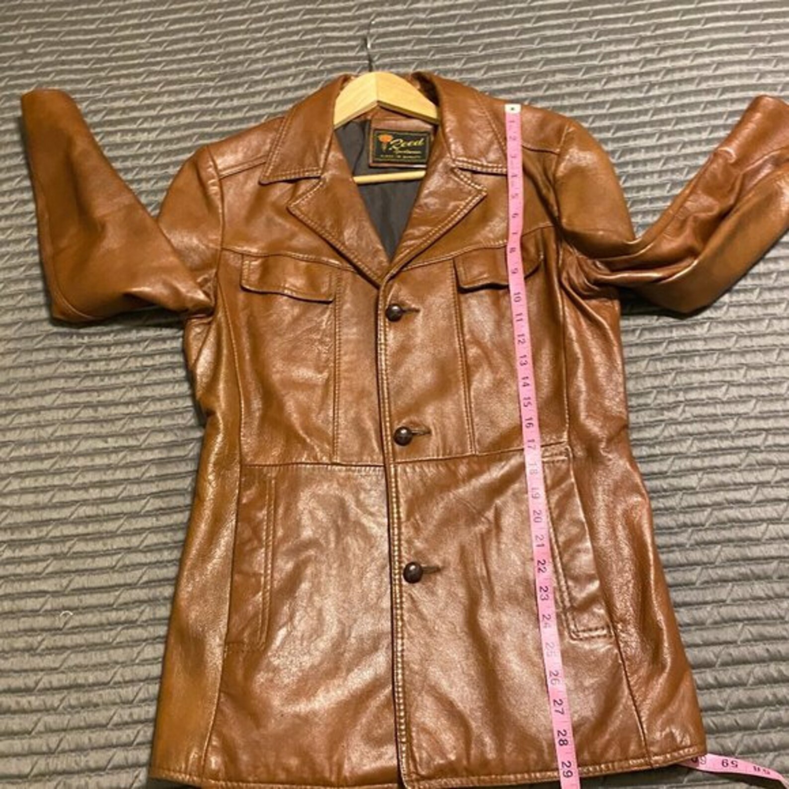 VINTAGE Reed Sportwear Leather Ladies Jacket Etsy Italia