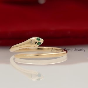 925 Silver Diamond Snake Ring, Diamond Snake Ring, Pave Snake Open Ring, Dainty Serpent Ring, Diamond Serpent Ring, Snake Style Ring